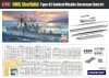 ForeArt 3001 HMS Sheffield Type 42 Guided Missile Destroyer Batch I 1/350